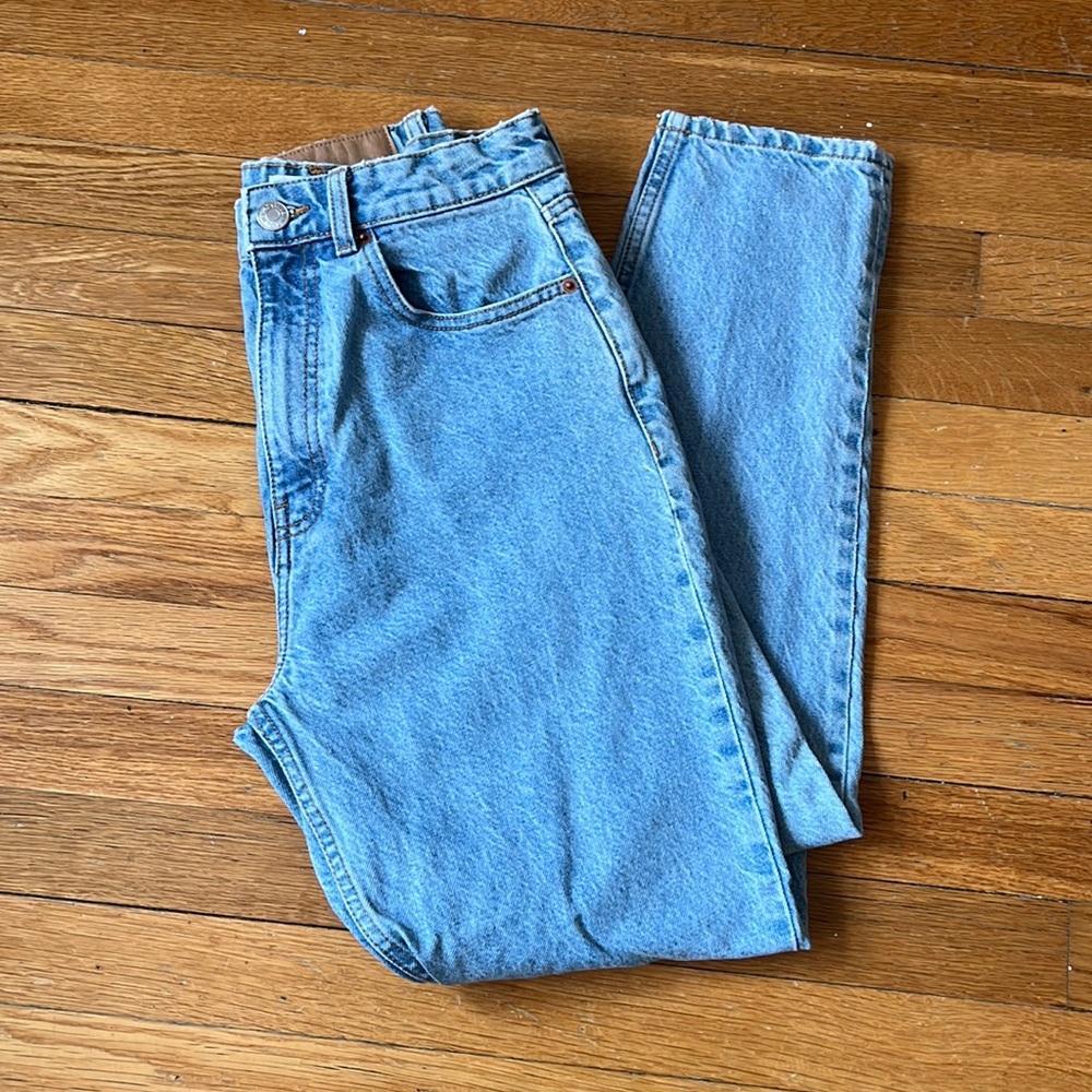 Zara light wash jeans